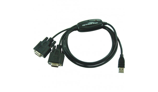 PremiumCord USB - 2x RS 232 adapter