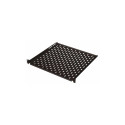 CONTEG 19" FIXED SHELVES,1U,RAL9005, 450mm