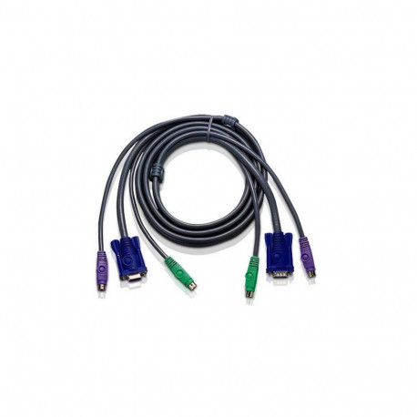 ATEN KVM cable CS-114A, CS138A, CS-84A, PS/2, 5m