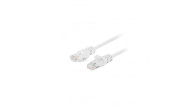 PATCHCORD CAT.5E UTP 3M WHITE FLUKE PASSED LANBERG 10-PACK