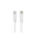 PATCHCORD CAT.5E UTP 3M WHITE FLUKE PASSED LANBERG 10-PACK