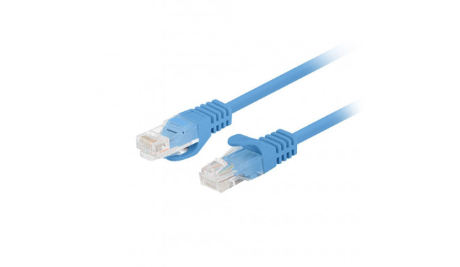 PATCHCORD CAT.6 UTP 1.5M BLUE FLUKE PASSED LANBERG 10-PACK