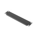 10" BLANKING PANEL 1U BLACK LANBERG