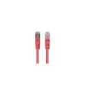 PATCHCORD CAT.6 FTP 1M RED FLUKE PASSED LANBERG 10-PACK