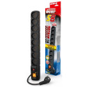 SURGE PROTECTOR ACAR S8 3M 8X FRENCH OUTLETS BLACK