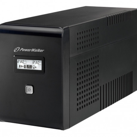 UPS POWERWALKER VI 2000 LCD LINE-INTERACTIVE 2000VA 2X SCHUKO OUTLETS + 2X IEC C13 USB-B LCD