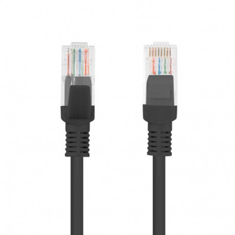 PATCHCORD CAT.5E UTP 30M BLACK FLUKE PASSED LANBERG