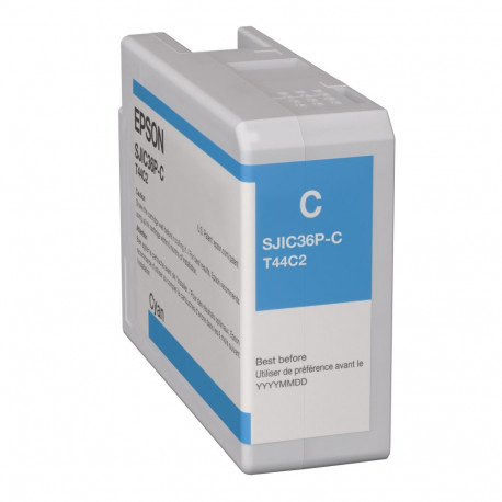 Epson tint ColorWorks C6500/C6000 SJIC36P(C), tsüaan