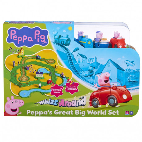 PEPPA PIG Whizz Around Peppa Mängukomplekt Peppa maailm
