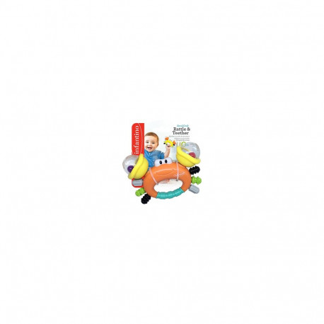 INFANTINO Rattle & teether sand crab
