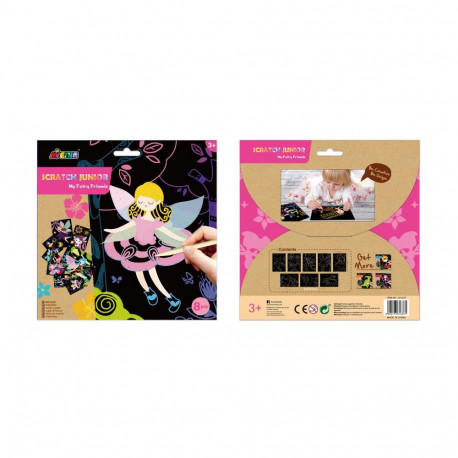 AVENIR Scratch Junior set My fairy friends