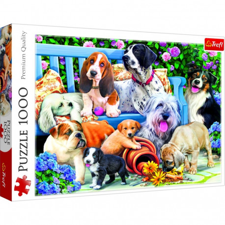 TREFL puzzle Puppies 1000 pcs