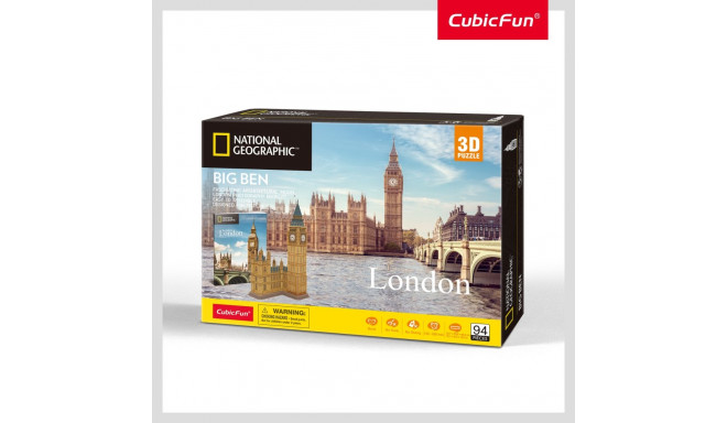 CUBICFUN 3D puzzle NatGeo Big Ben