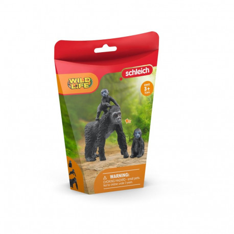 SCHLEICH WILD LIFE Rannikugorilla pere