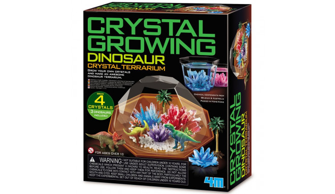 4M DIY set Dino crystal terrarium