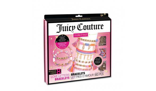 MAKE IT REAL Juicy Couture DYI set "Love Letters"