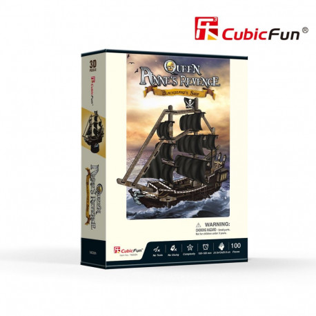 CUBICFUN 3D puzzle Queen Ann´s Revenge