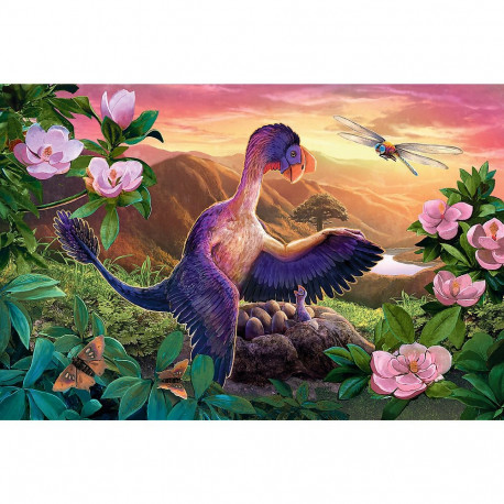 TREFL mini puzzle Dinosaurs 54 pcs