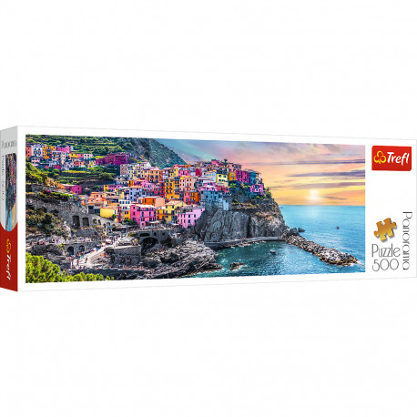 TREFL Panoraampusle Vernazza Itaalia, 500 osa