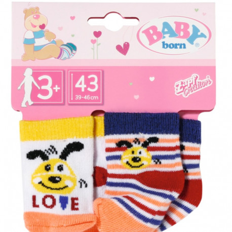 BABY BORN socks 2-pack 43 cm