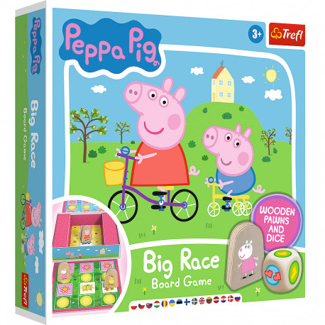 TREFL PEPPA PIG mäng Big race Põrsas Peppa