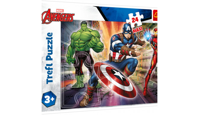 TREFL AVENGERS Maxi Pusle Tasujad, 24 osa