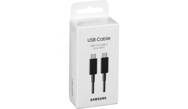 Samsung USB-C - USB-C 5A 1.8m czarny