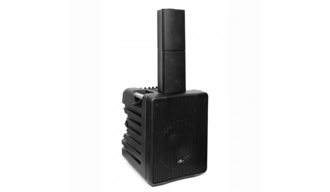 Vyrve Audio MIZAR, compact PA system (subwoofer with power mixer, 2 satellite speakers with cables, 