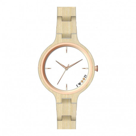 Iwood Real Wood Ladies Watch IW18442001