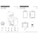 Integreeritav veinikülmik Dunavox DX57.146DWK