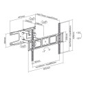 Adjustable mount for TV Sencor