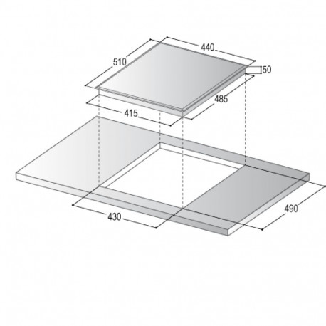 Induktsioonplaat Greentek BIM430