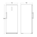 Upright freezer Scandomestic