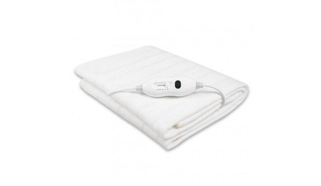 Heating blanket Esperanza white satin