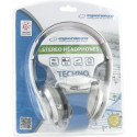 Stereo audio headphones techno EH145W, white Stereo audio headphones techno EH145W, white