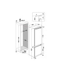 Built-in fridge Whirlpool