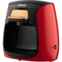 Coffee maker 2 cups Sencor, red