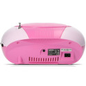 CD-raadio Lenco SCD37USBP, roosa