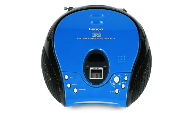 CD-raadio Lenco SCD24BB, sinine/must