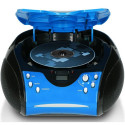 CD-raadio Lenco SCD24BB, sinine/must