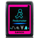 MP3/4 player with pedometer EN 4GB Lenco, pink