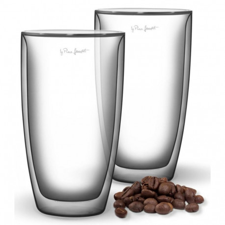 Borosilicate glass coffee glasses set of 2x230ml Vaso Lamart