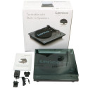 Turntable with built-in speakers Lenco, black