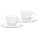 Set 2 cappuccio cupa Bialetii, glass