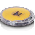 Portable cd-player with anti-shock Lenco, transparent
