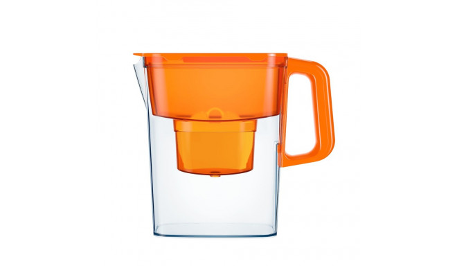 Water pitcher Aquaphor Compact with B25 cartridge (Orange, E)