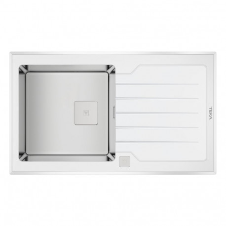 Valamu Teka Diamond RS15 1B 1D valge