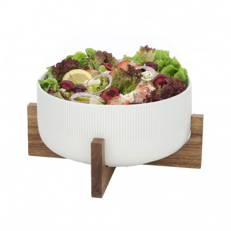 Kauss POLO D22,5xH10cm 2.7L valge, alusega