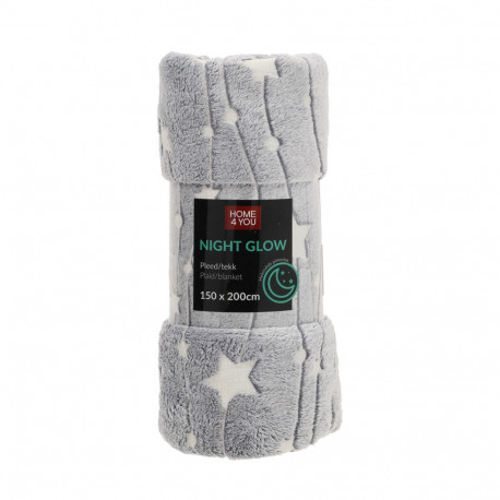 Plaid NIGHT LIGHT 150x200cm, stars