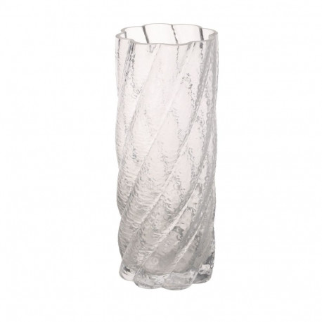 Vase LAURO D10xH25cm, clear glass